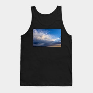 Beautiful Clouds Close to Sunrise in Boulder, Colorado Tank Top